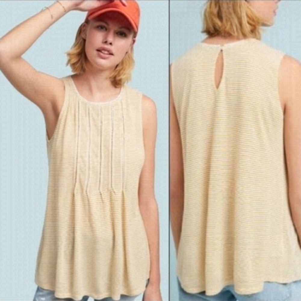 MEDIUM Anthropologie striped tank